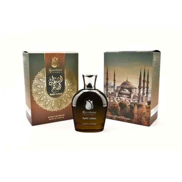 Fatih Sultan Perfume bottle and package