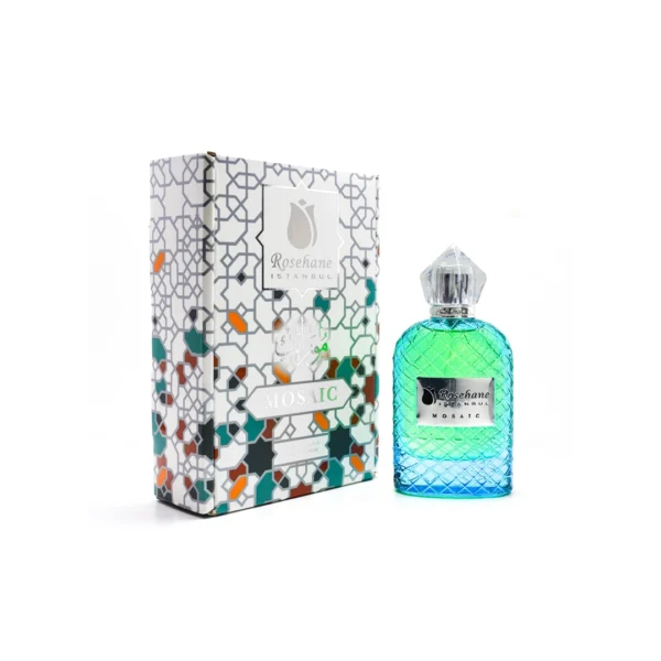 Mosaic Perfume bottle and package